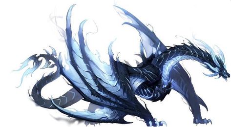 Solo Leveling Kaisel, Solo Leveling Dragon, Shadow Dragon Art, Dragon Reference, Cosmetic Aesthetic, Shadow Wings, Snow Dragon, Monster Artwork, Mythical Creatures Fantasy