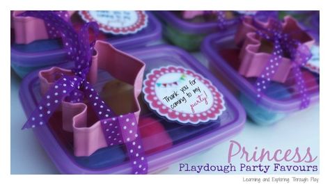 Princess Playdough, Prince Party Favors, Knights Party, Play Ideas For Kids, Playdough Party, Sensory Play Ideas, Tuff Spot, Knight Party, Fairytale Party