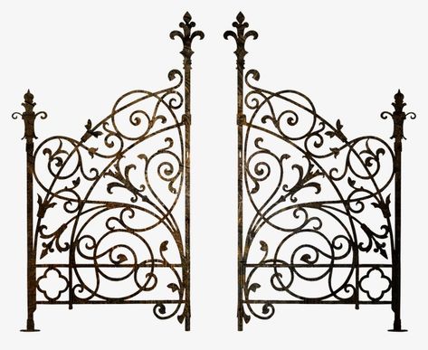 Gate Wreath, Ornamental Iron Gates, Door Iron, Iron Gate Design, Wrought Iron Gate, Metal Gates, Wrought Iron Gates, Iron Fence, Iron Work