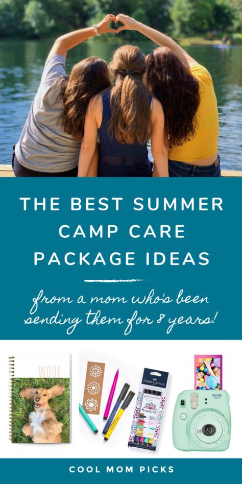 All the best summer camp care package ideas for tweens, teens, and older kids | Cool Mom Picks Summer Camp Care Package Ideas, Camp Care Package Ideas, Girls Camp Gifts, Summer Camp Care Package, Summer Camp Boys, Summer Camp Gift, Kids Care Package, Camp Care Packages, Diy Care Package