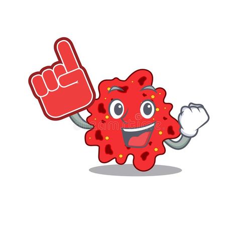 Streptococcus Pneumoniae, Foam Finger, Microbiology, Social Media Design Graphics, Cartoon Character Design, Graphics Design, Cartoon Character, Cartoon Characters, Content Marketing