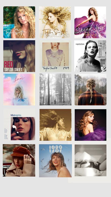 Taylor Swift Albums In Order Wallpaper, Taylor Swift Album In Order, Taylor Albums In Order, All Of Taylor Swift Albums In Order, Taylor Swift Albums Wallpaper, Taylor Swift Album Taylor Swift, Taylor Swift Albums Aesthetic, Characters As Taylor Swift Albums, Taylor Swift Albums In Order