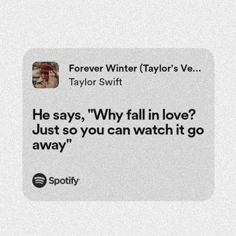 Forever Winter Aesthetic Taylor Swift, Forever Winter Taylor Swift Lyrics, Forever Winter Taylor Swift, Winter Taylor Swift, Winter Lyrics, Winter Widgets, King Of Wrath, Forever Winter, Winter Song