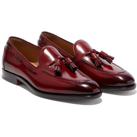 Salvatore Ferragamo Tassel Loafer (34 125 UAH) ❤ liked on Polyvore featuring…                                                                                                                                                                                 More Mens Tassel Loafers, Loafer Shoes For Men, Quality Leather Boots, Men's Wedding Shoes, Leather Sole Shoes, Tassel Shoes, Brown Leather Shoes, Moccasins Shoes, Men's Loafers