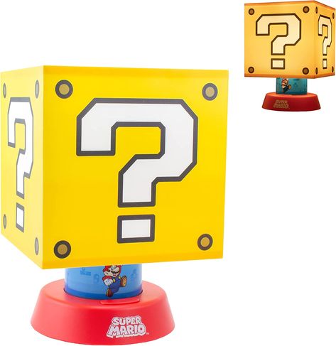 Super Mario Icon Lamp with Three Brightness Settings and Auto Shut Off Mario Video Game, Light Icon, Tall Lamps, Night Light Lamp, Original Gifts, Dimmable Lamp, Can Lights, Led Light Bulb, Led Night Light