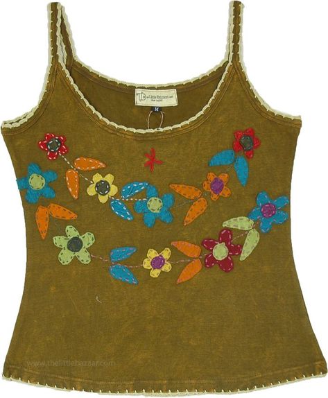 Bleach Painting Tank Top, Hippie Tshirts, Summer Hippie Outfits, Funky Tops, Cool Tank Tops, Hippie Tank Tops, Hippie Top, Boho Tank Top, Vintage Tank Top