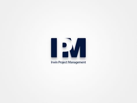 Compact Logo Design for Irwin Project Management conceptually based around "Efficiency" Project Management Logo Design, Pn Logo Design Creative, Pwc Logo, Pm Logo Design Letters, Project Management Logo, Pm Initials Logo, Management Logo Design, Pe Logo, Pm Logo