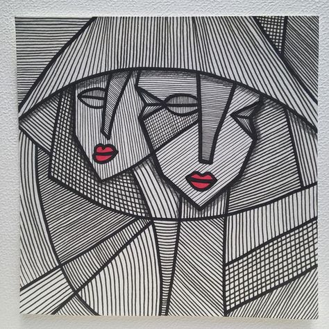 Abstract Art Lesson, Doddle Art, Boho Art Drawings, Sketch Portrait, Art Sketches Doodles, Geometric Shapes Art, Zen Doodle Art, Geometric Design Art, Doodle Art Drawing