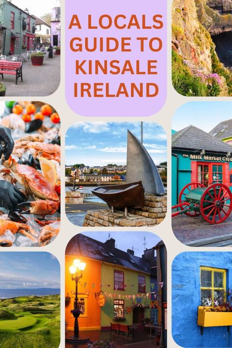 Things to do in Kinsale. In the heart of County Cork, nestled along the scenic coastline of southern Ireland, lies the picturesque town of Kinsale. With its colorful streets, historic landmarks, and culinary delights is a summer bucket list delight | travel | explore Ireland | visit the Republic of Ireland | love Ireland | visit Kinsale | visit europe | travel Ireland Travelling Ireland, Kinsale Ireland, Ireland Weather, Southern Ireland, Ireland Photography, Historic Landmarks, Dublin Travel, Travel Ireland, Love Ireland