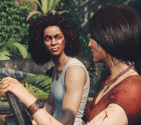 Nadine and Chloe, Uncharted: The Lost Legacy Uncharted Chloe And Nadine, Chloe And Nadine, Uncharted Funny, Chloe Uncharted, Nadine Ross, Chloe Frazer, Uncharted Game, Uncharted Series, Uncharted 4