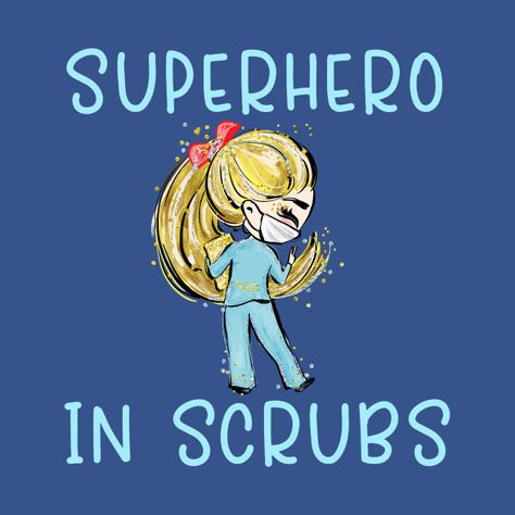 Check out this awesome 'Nurse+Doctor+Superhero+in+Scrubs' design on @TeePublic! Male Nurse, Female Hero, Nurse Doctor, Scrubs Nursing, Cool Stickers, Super Powers, Scrubs, Nursing, Tshirt Designs