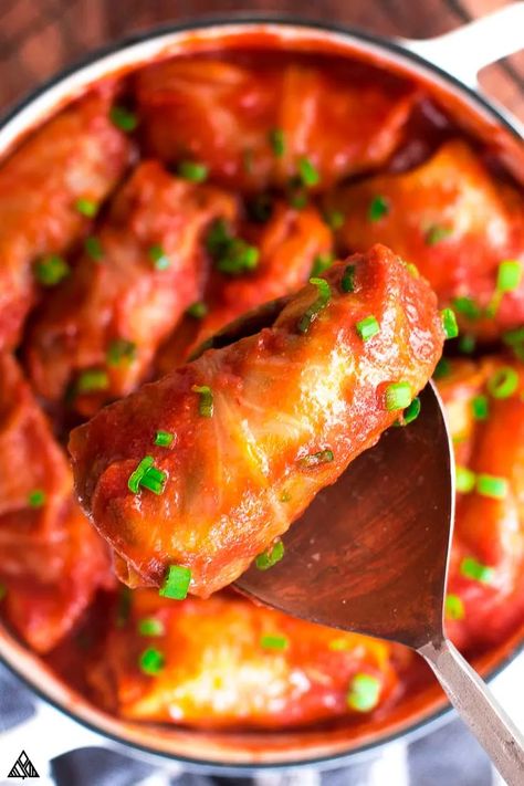 For the heartiest, most soothing recipes, look no further than these low carb and keto cabbage rolls! Stuffed with delicious beef and veggies and cooked in a flavorful sauce — your new family favorite awaits! #ketocabbagerolls #lowcarbcabbagerolls Keto Cabbage Rolls, Soothing Recipes, Keto Cabbage, Beef And Veggies, Cabbage Roll, Boiled Egg Diet Plan, Stuffed Cabbage, Boiled Egg Diet, Low Carb Eating