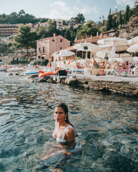 Morning swim so necessary on Tuesday ✨ #sicilia #italia #taormina Italy Sea, Rivers And Roads, Taormina Sicily, Best Vacation Spots, Travel Umbrella, Italy Travel Guide, Sicily Italy, Southern Italy, Italian Summer