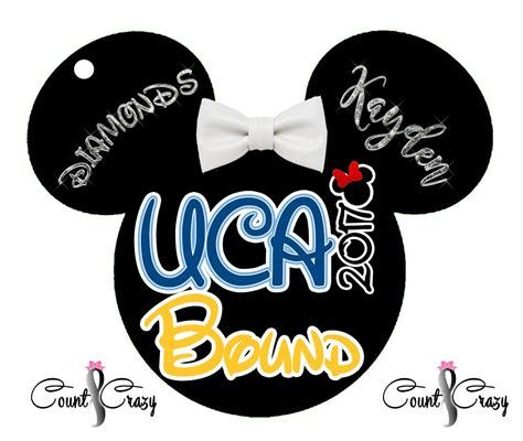 Uca Cheer Nationals Disney Shirts, Cheer Nationals Gifts, Disney Goodie Bags, Cheer Disney, Cheer Locker Decorations, Diy Bow Making, Summit Cheer, Cheer Nationals, Team Celebration