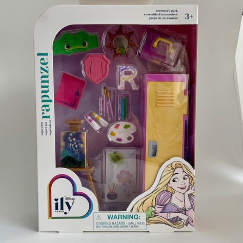 Disney Parks Store RAPUNZEL ily 4EVER 16 pc Accessory Pack for 11" Dolls NEW Kuromi Room, Teenager Birthday, Disney Princess Dolls, Fun Sleepover Ideas, Accessories Packing, Dolls House Interiors, Disney Dolls, Princess Dolls, Doll Sets