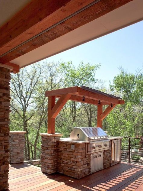 Pergola Diy, Small Pergola, Outdoor Kitchen Countertops, Christmas Patio, Grill Gazebo, Patio Pergola, Outdoor Kitchen Appliances, Building A Pergola, Pergola Garden