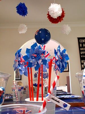 Giggleberry Creations!: Happy Australia Day kids party decorations Australia Day Decorations, Australian Classroom, Aussie Party, Paty Ideas, Australia Day Celebrations, Australia Party, Aussie Bbq, Aus Day, Kids Party Crafts