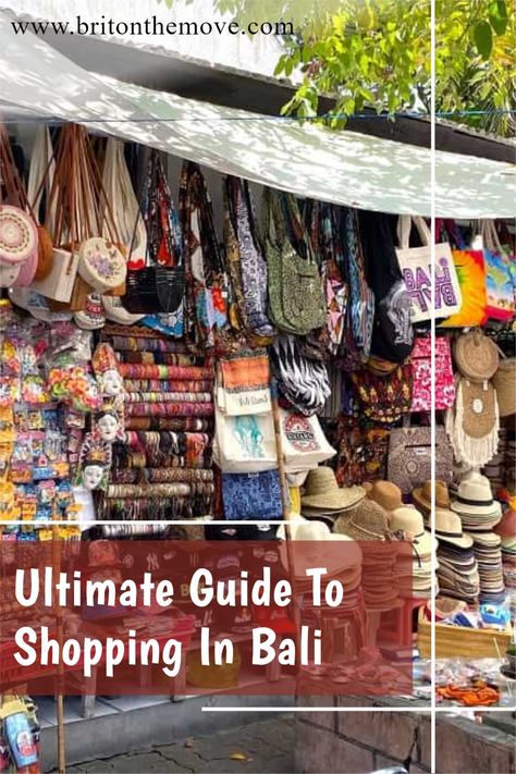 Shopping in Bali is more than just picking up some souvenirs. The island has an abundance of world-class shopping malls with plenty to offer for all ages and interests, be it family fun or dining out on delicious food. Here is the ultimate guide to shopping in Bali! #balishopping #shoppinginbali #balimalls #balimarkets #balishops #shopsinbali Bali Souvenirs, Shopping In Bali, Thailand Tourist, Bali Shopping, Bali Trip, Thailand Food, Hotel Food, Jimbaran, Travel Asia