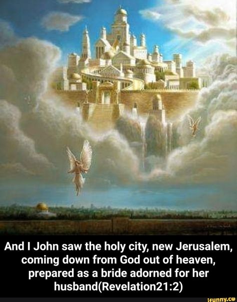 Heaven City, Heaven Artwork, Heaven Pictures, Heaven Is Real, Revelation Bible, Bible Pictures, Prophetic Art, Bride Of Christ, Book Of Revelation