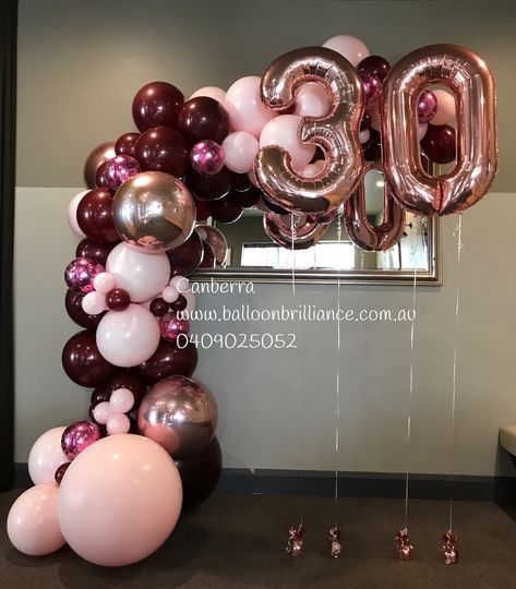 So happy you loved your arch Harriet.  Thank you for the Daphne.  My house smells devine and Daphne will always remind me of my birthday too now 💖 . . . #organicarch #halfarch #balloonnumbers #rosegoldnumbers #30thbirthdayballoons #canberra #canberraballoons #canberralife #visitcanberra #canberraevents #canberraflorist #balloonscanberra #BalloonBrilliance 21st Birthday Balloons, 30th Birthday Balloons, 30th Bday Party, 30th Birthday Themes, 30th Birthday Bash, Sweet 17, 30th Birthday Decorations, 21st Birthday Decorations, 30th Bday