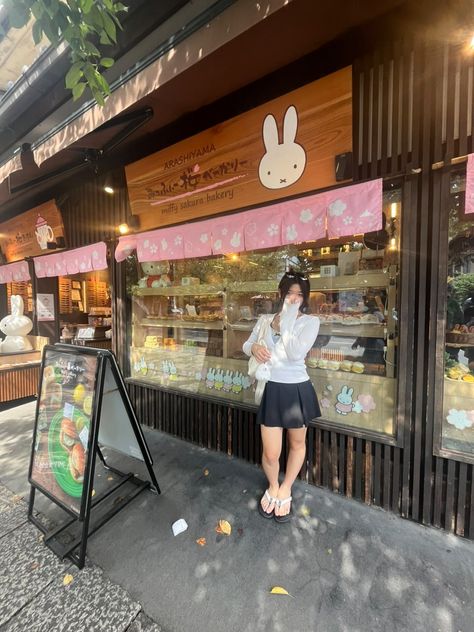 #miffy #kawaii #japan #japantravel #bakery #shoujo #shoujogirl #sanrio #sanx #chikawa #aesthetic #acubi #bunny Miffy Japan, Miffy Bakery, Japan Travel, Tokyo, Japan, Kawaii