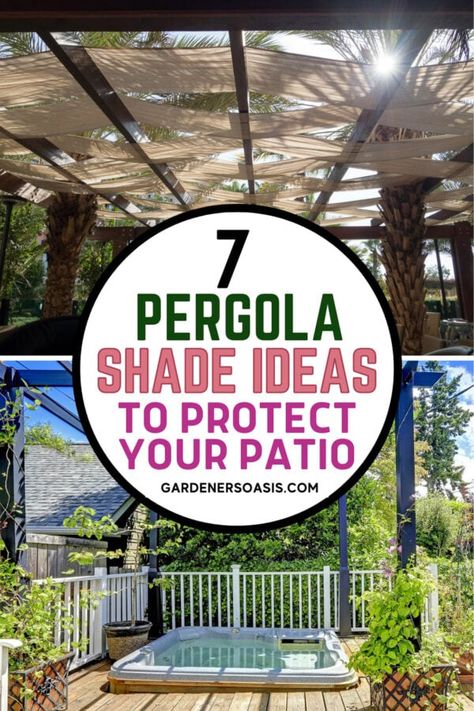 Pergola Cover Ideas, Summer Hangout Spot, Patio Oasis Ideas, Waterproof Pergola, Summer Hangout, Pergola Cover, Shade Sail Installation, Decks And Patios, Large Backyard Landscaping