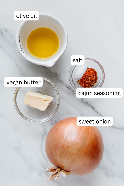 Onion Boil Ingredients (Viral TikTok Recipe) Boiled Onions Recipe, Onion Boil, Cooking Green Lentils, Vegan Chocolate Pudding, Recipes For Work, How To Cook Greens, Zucchini Soup, Boiled Food, Vegan Zucchini