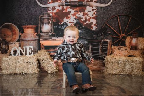 Wild West Backdrop, Rodeo Birthday Parties, Baby Boy 1st Birthday Party, Cowboy Birthday Party, Rodeo Birthday, Baby Boy First Birthday, Cowboy Birthday, Baby Boy 1st Birthday, Birthday Cake Smash