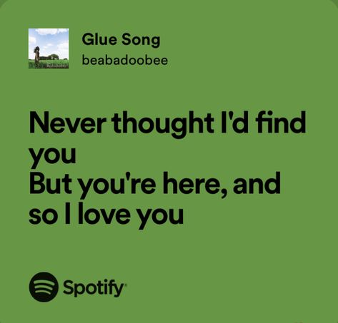 Beabadoobee Lyrics Aesthetic, Glue Song Beabadoobee Spotify, Beabadoobee Quotes, Lyrics Beabadoobee, Lyrics For Friends, Song Lyrics About Friends, Beabadoobee Lyrics, Glue Song, Meaningful Lyrics