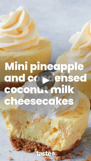 Condensed Milk Cheesecake Recipes, Condensed Milk Recipes Desserts, Coconut Cheese, Milk Recipes Dessert, Pineapple Cheese, Finger Food Desserts, Condensed Coconut Milk, Jelly Crystals, Mousse Cakes