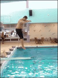 Pool Diving Board, Diving Gif, Diving Board, Gif Images, Totally Me, 웃긴 사진, Have A Laugh, Epic Fails, Laughing So Hard