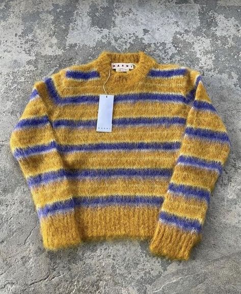 Mens Outfit Inspiration, Outfits 2023, Mohair Sweater, Mode Vintage, Dream Clothes, Fashion Killa, Fit Inspo, Colorful Sweaters, Dream Wardrobe