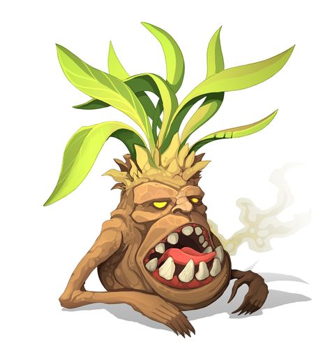 Monster Plant, Plant Monster, Darkest Dungeon, Singing Monsters, Anime Monsters, Monster Concept Art, Game Concept Art, Fantasy Monster, Monster Art