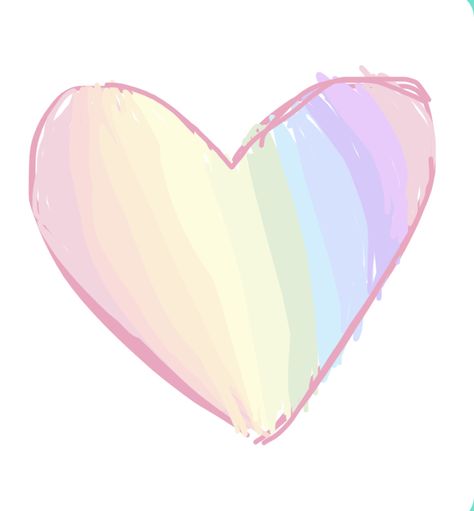 Rainbow Kingdom, Pastel Heart, Patterns Wallpaper, Lock Screens, Cute Patterns Wallpaper, Heart Stickers, Rainbow Heart, Purple Heart, Pretty Pastel