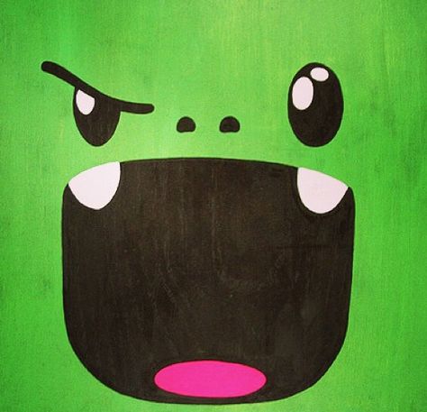 Green so so happy Scene Phone Icons, Scenemo App Icons, Scene Icons Green, Green Scenecore, So So Happy Monsters, Pink And Green Scenecore, Scene Background Emo Green, Soso Happy, 2000s Emo Aesthetic