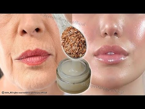 (20) The Best Collagen – Do this every night, you will be surprised! flaxseed gel recipe - YouTube Flaxseed Gel For Face, Flaxseed Gel Recipe, Flex Seed, Collagen Rich Foods, Jawline Exercise, Best Collagen, Flaxseed Gel, Collagen Benefits, Collagen Mask