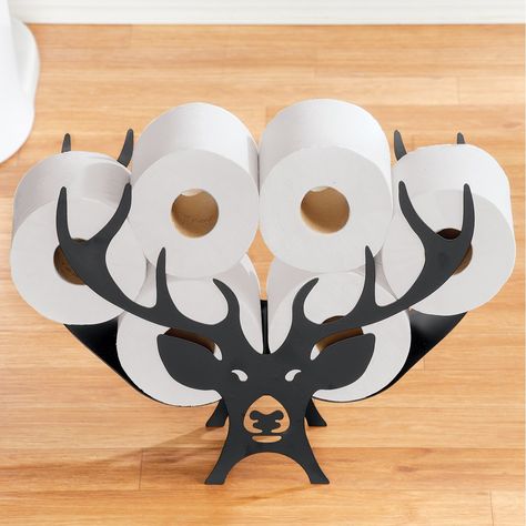 Tissue Paper Storage, Loo Roll Holders, Toilet Paper Holder Stand, Novelty Decor, Antlers Decor, Toilet Paper Roll Holder, Toilet Paper Storage, Paper Roll Holders, Toilet Paper Holders