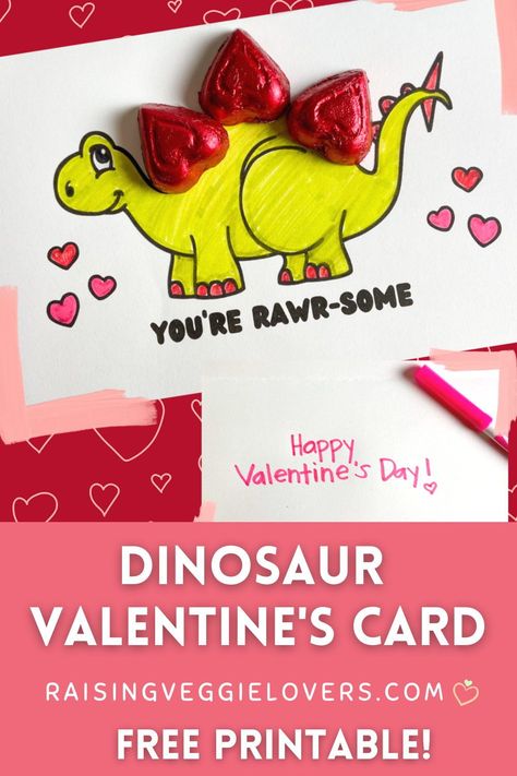 Preschool Valentine Cards For Kids, Dino Valentines Craft, Diy Dinosaur Valentines For Kids, Dinosaur Valentines Craft, Dinosaur Valentines Ideas, Diy Dinosaur Valentines, Children Valentine Cards, Noah Activities, Valentines Dinosaur