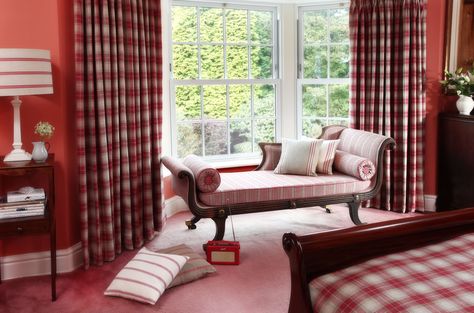 fabrics ...... Peony Fabric, Bedroom Furnishings, Stripe Fabric, Check Fabric, Traditional Interior, Modern Country, Fabulous Fabrics, Striped Fabrics, Contemporary Interior