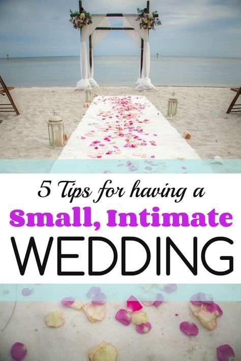 Small Beach Weddings, Planning A Small Wedding, Event Planning Tips, Dream Destination Wedding, Small Weddings, Beach Wedding Decorations, Small Intimate Wedding, Nontraditional Wedding, Wedding Planning Checklist