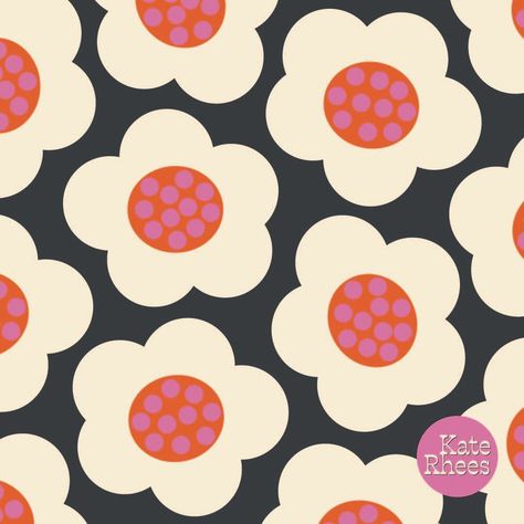 Posca Pattern, Kate Rhees, Red Daisy, Stuck At Home, Deco Art, Pattern Play, Flower Market, Put On, Pattern Design