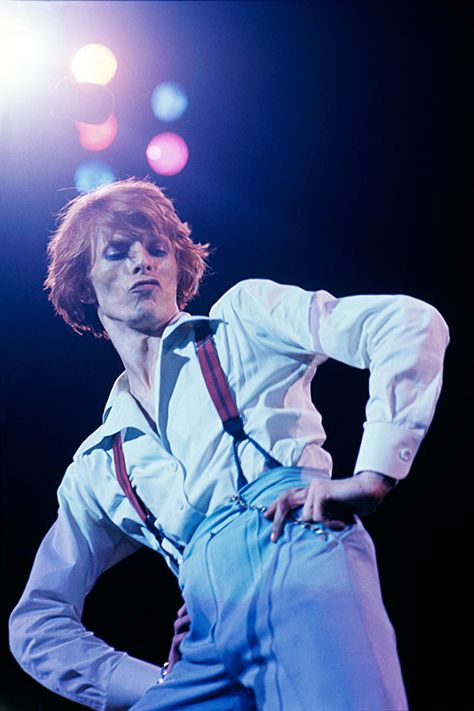 Diamond Dogs, David Bowie, Suspenders, A Man, Dogs, White