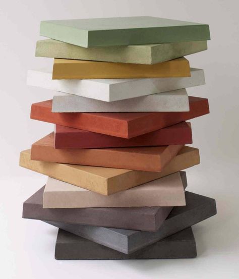 Material Color Palette, Coloured Concrete, Concrete Mix Design, Concrete Pigment, Architectural Concrete, Concrete Architecture, Concrete Facade, A Frame House Plans, Concrete Forms