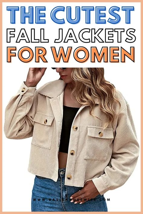 The Best (And Most Affordable!) Fall Jackets for Women in 2022 Women’s Coats And Jackets, Women’s Jackets, Hooded Jacket Outfit, Fall Jackets For Women, Cute Fall Jackets, Leather Jacket Winter, Women Leather Jacket, Fall Coats, Best Online Clothing Stores