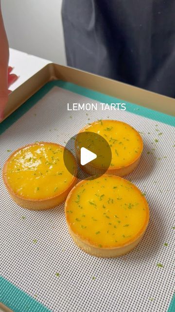 U-Taste Kitchen on Instagram: "Lemon tarts. Recipe linked in my bio. #lemontart #lemontarts #baking #recipe #cooking #viralvideos #viralreels" Lemon Curd Tart, Lemon Tarts, Curd Filling, Tarts Recipe, Lemon Curd Filling, The Best Desserts, Tart Shells, Baking Recipe, Lemon Tart