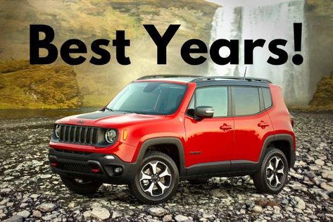 If you are wondering what the best years for the Jeep Renegade are, then you have come to the right place. The Renegade has been… Keep Renegade, Jeep Renegade Mods, Jeep Renegade Accessories, Jeep Renegade Interior, Jeep Renegade 2017, 2016 Jeep Renegade, Jeep Renegade Trailhawk, Retro Trailers, Red Jeep