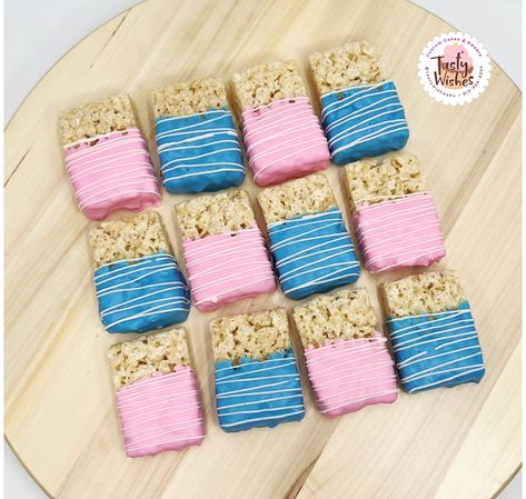 Rice Krispies Treats for gender reveal 🍼🐣📲Contact us, send us DM or text📲 . #tampabay #tampacakes #customcakes #tampagifts #brooksvillefl #wesleychapelcakes #landolakesfl #tampacupcakes #cakestampa #cupcakeshop #cupcakestampa #brooksvillecakes #latinosentampabay #homemadewithlove #tastywishes4u #customcookies #tampaparties #tampacookies #hillsborougcounty #wesleychapelfl #downtowntampa #customcupcakestampabay #tampafood #tampacake #tampadessert #dadecityfl #momlife #pascofl #wesleychapelflorida Wesley Chapel Florida, Cupcake Shops, Custom Cupcakes, Custom Cookies, Rice Krispies, Gender Reveal, Custom Cakes, Mom Life, Cake