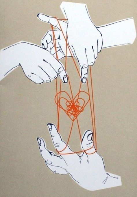 Cat's Cradle by badbooks Wooden Cradle, Cats Cradle, Heart Illustration, Ethereal Art, Book Inspiration, 로고 디자인, Wire Art, Another World, Baby Sleep