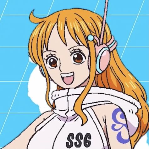 Nami Egghead Fanart, Egghead Island Nami, Nami Profile Picture, Egghead One Piece, Egghead Island One Piece, Nami Wallpapers, One Piece Egghead, Nami San, Piece Pfp