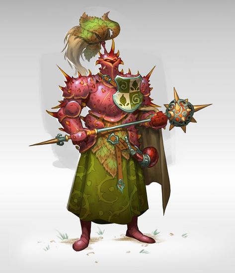 ArtStation - Oak knight Plant Knight, Dnd Monsters, Nature Friendly, Black Anime Characters, Fantasy Warrior, Character Portraits, Creature Art, Fantasy Character Design, Character Concept